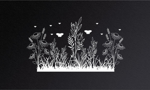 3d Flower Design for Wall Art Graphics in Crafts