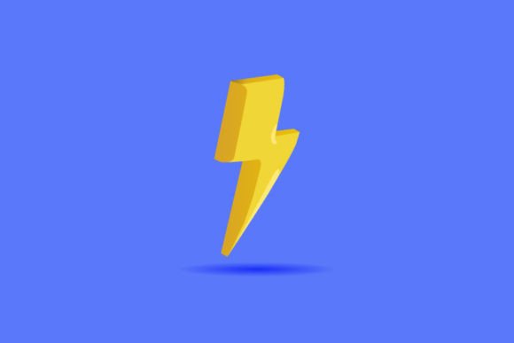 3d Lightning Design Vector Isolated: Graphics and Illustrations Review