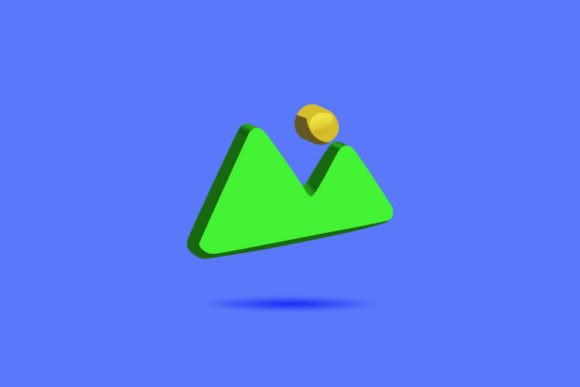 3d Picture Design Vector Isolated: Graphics and Illustrations for Modern Publishing