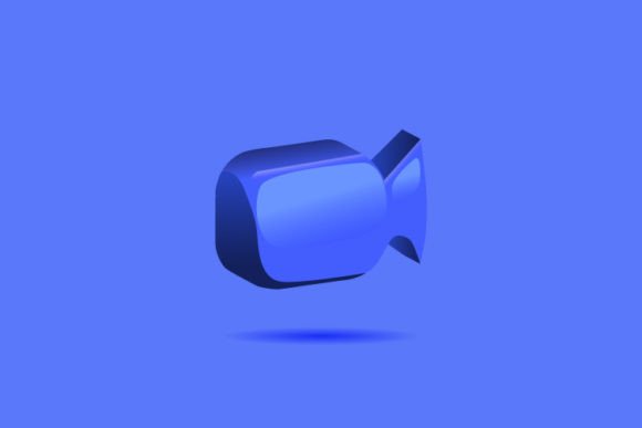3d Video Design Vector Isolated: Graphics & Illustrations for Crafters