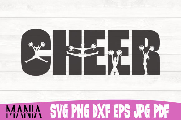 Cheer Svg Cut File Silhouette Graphics Review