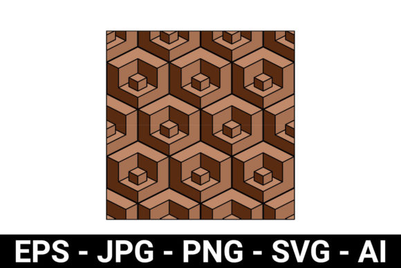 Cube Pattern Seamless Pattern Graphics and Patterns Review