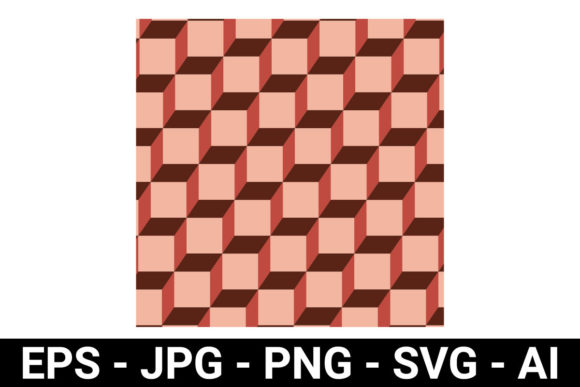 Cube Seamless Pattern for Background Graphics and Patterns Review