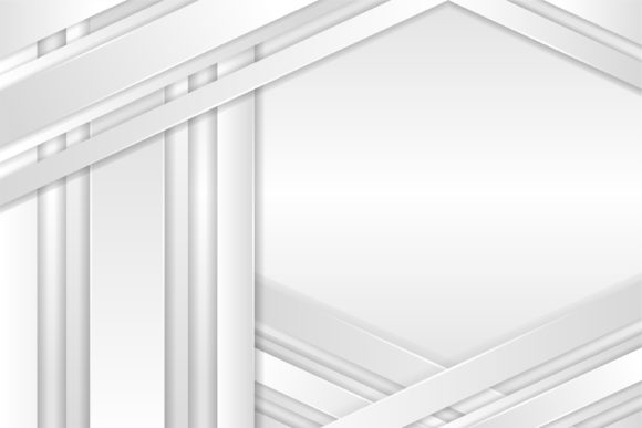 Hexagon White Grey Horizontal Background Review