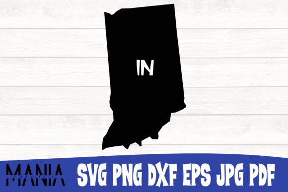 Indiana State SVG Silhouette Cut File Graphics Review