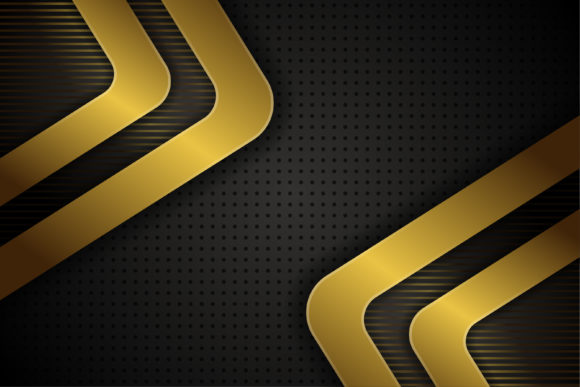 Triangle Gold Black Background Graphics and Backgrounds Review
